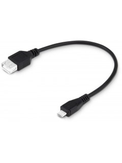 Кабель OTG USB A(f) micro USB B (m) 0.2м черн. BURO 359899