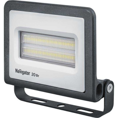 Прожектор светодиодный 14 203 NFL-01-20-6.5K-LED 20Вт 6500К IP65 1700лм черн. Navigator 14203