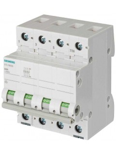 Выключатель нагрузки 80А 3-пол. +N Siemens 5TL16800