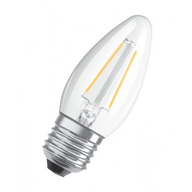 Лампа светодиодная филаментная LEDPCLB40D 5Вт E27 230В 827 FIL 10X1 диммир. OSRAM 4058075590670