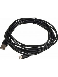 Кабель USB Type-C (m) USB A(m) 3м черн. 1164508