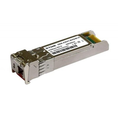 Трансивер SFP+ 436XT-BXD/40KM/B1A WDM с 1 портом 10GBase-ER (Tx:1330 нм Rx:1270 нм для одномод. оптич. кабеля (до 40км) D-Link 1853607