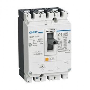 Выключатель автоматический защиты двигателя 3п 100А NM8N-125Q M (R) CHINT 271859