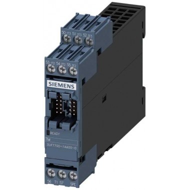 Модуль контроля температуры 3 входа для подключения до 3 датчиков температуры максимально возможно подключить: 1 Модуль к 1 базовому модулю 2 Siemens 3UF77001AA000