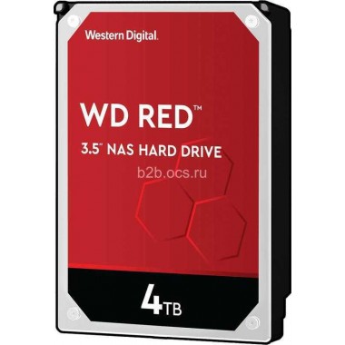Диск жесткий WD40EFAX HDD WD SATA3 4Tb NAS Red 5400 256Mb WD 1000561835