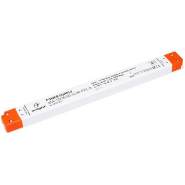 Блок питания ARV-SN24100-SLIM-PFC-B 24В 4.17А 100Вт IP20 пластик Arlight 022171(2)