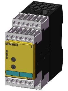 Реле безопасности SIRIUS для мониторинг остановки 230В AC 45мм винт. клеммы мгновенный: 3НО 1НЗ задержка: 0 mk: 3 автоматический запуск базовый блок макс. достичь. cat. en954-1: 4 макс. код стандарта до iec61508:3 Siemens 3TK28100GA01