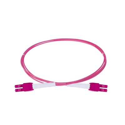 Шнур оптический HD OM4 дуплекс LC - дуплекс LC UNIBOOT PUSH-PULL 5м Eurolan 41B-40-LC-LC-05