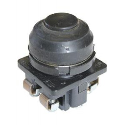 Выключатель кнопочный ВК30-10-20110-54 У2 2з цилиндр IP54 10А 660В черн. Электротехник ET007721