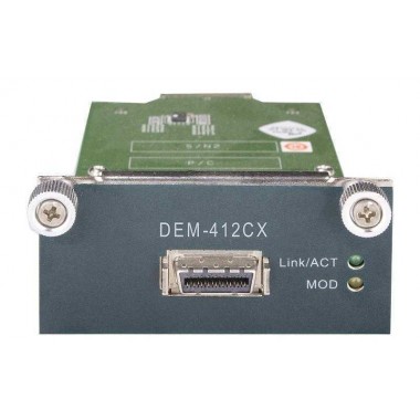 Модуль для стекирования коммутаторов DEM-412CX/A1A серии DGS-3610 с 1 портом 10GBase-CX4 D-Link 1372316