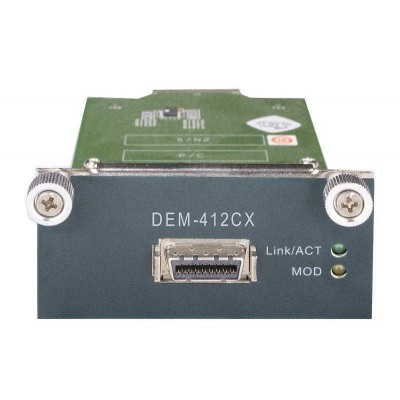 Модуль для стекирования коммутаторов DEM-412CX/A1A серии DGS-3610 с 1 портом 10GBase-CX4 D-Link 1372316