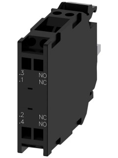 Модуль контактный с 1НО+1НЗ контактами пружинные клеммы для монтажа на держателе актуатора Siemens 3SU14001AA103FA0