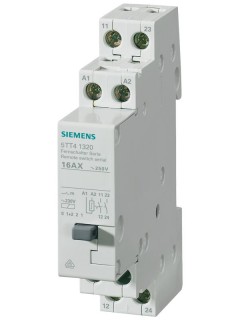 Выключатель дистанционный 2НО для AC 230 400В 16А управление AC 12В Siemens 5TT41323