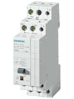 Выключатель дистанционный 2НО с центр. управл. 16А 230В Siemens 5TT41520