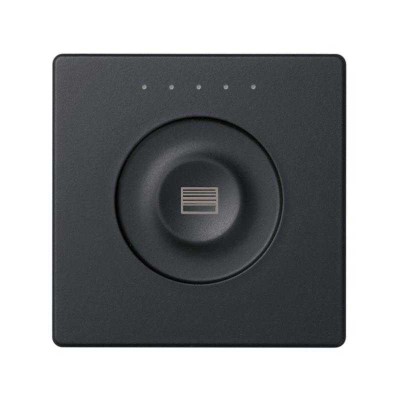 Выключатель сенсорный 1-кл. СП Simon 82 Sense IP20 с тематич. маркир. Т2 регулир. графит Simon 8000614-038