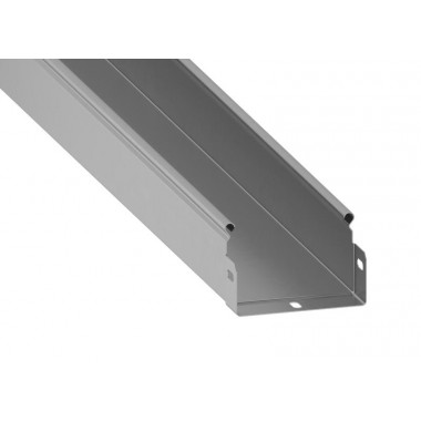 Лоток неперфорированный 400х65 L=2м S=0.8мм нерж. ASD-electric ST.4006.2008.INOX