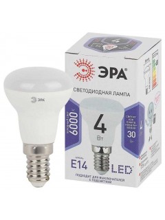 Лампа светодиодная LED R39-4W-860-E14 R39 4Вт рефлектор E14 холод. бел. ЭРА Б0048022