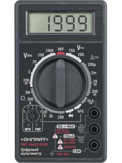 Мультиметр 82 971 OMT-Mm02-830B (830B) ОНЛАЙТ 82971