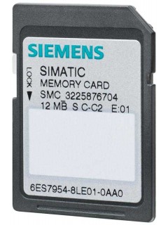 Карта памяти SIMATIC S7 для S7-1x 00 CPU/SINAMICS 3 3В Flash 4МБ Siemens 6ES79548LC030AA0