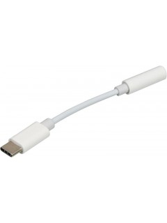 Адаптер для наушников USB Type-C (m)/Jack 3.5 (f) 0.05м. бел. 1164515