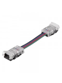 Соединитель жесткий 4-pin для ленты RGB CSD/P4/P 50X2 защищенный (уп.2шт) LEDVANCE 4058075407923