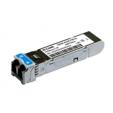 Трансивер SFP+ 432XT/B1A с 1 портом 10GBase-LR для одномод. оптич. кабеля (до 10км) D-link 1497368
