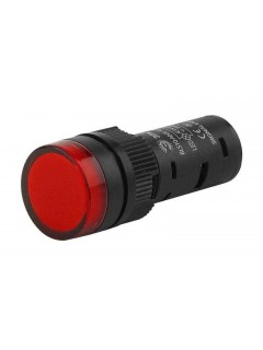 Лампа AD16DS(LED) матрица 16мм красн. 230В AC BLS10-ADDS-230-K04-16E ЭРА Б0045616