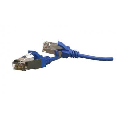 Патч-корд PC-LPT-SFTP-RJ45-RJ45-C6-5M-LSZH-BL S/FTP экранир. кат. 6 (100% Fluke Component Tested) 28AWG LSZH 5м син. Hyperline 445788