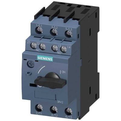 Выключатель автоматический для защиты двигателя 2.2-3.2А 1НО+1НЗ S0 Siemens 3RV20111DA15