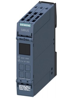 Реле контроля температуры с дисплеем и IO-Link для термочувствительных элементов резистора и термоэлементов 24В DC ширина 225мм 2 перекл. контакта подключение на пружинных клеммах (вставная) Siemens 3RS28002BA40