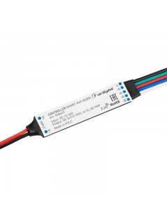 Контроллер SMART-K49-RGBW 12-24В 4х1А 2.4G IP20 пластик. Arlight 028443