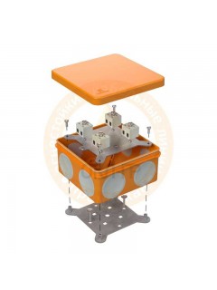 Коробка огнестойкая ОП двухкомпонентная 60-0300-FR2.5-8 Е15-Е120 100х100х50 Промрукав 60-0300-FR2.5-8