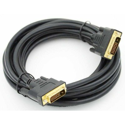 Кабель DVI-D Dual Link (m) 5м феррит.кольца черн. 694437