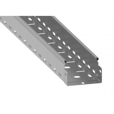 Лоток перфорированный 600х65 L=6м S=1.0мм оцинк. ASD-electric STP.6006.6010