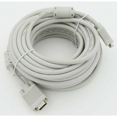 Кабель CABLE15 DB15 (m) DB15 (m) 15м феррит.кольца сер. 675580