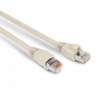 Патч-корд PC-LPM-STP-RJ45-RJ45-C6a-3M-LSZH-GY F/UTP экранир. кат.6a LSZH 3м сер. Hyperline 52122