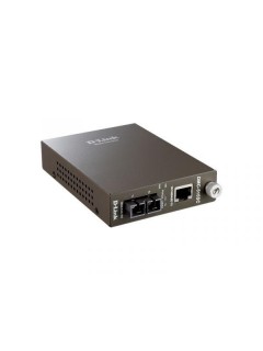 Медиаконвертер DMC-515SC/D7A (1 порт 10/100Base-TX + 1 порт 100Base-FX; разъем SC для одномод. оптич. кабеля (до 15км) D-Link 140759