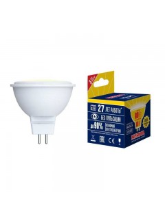 Лампа светодиодная LED-JCDR-7W/WW/GU5.3/NR Norma 7Вт матовая GU5.3 (упак. картон) Volpe UL-00003839