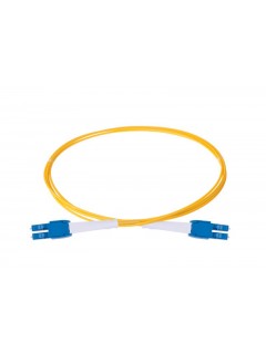 Шнур оптический HD OS2 дуплекс LC/UPC - дуплекс LC/UPC UNIBOOT PUSH-PULL 1м Eurolan 41B-S2-LC-LC-01