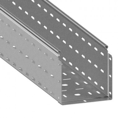 Лоток перфорированный 200х150 L=2м S=1.2мм нерж. ASD-electric STP.2015.2012.INOX