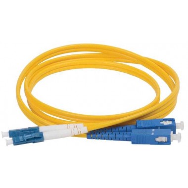 Патч-корд оптический коммутационный переходной для одномодового кабеля (SM); 9/125 (OS2); LC/UPC-SC/UPC (Duplex) (дл.25м) ITK FPC09-LCU-SCU-C2L-25M