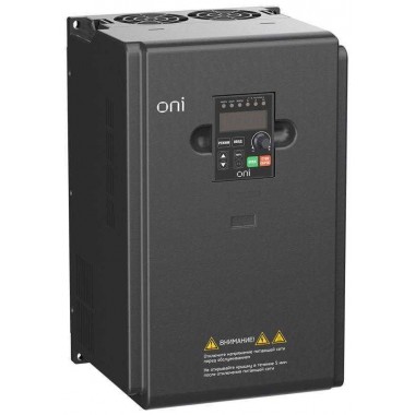 Преобразователь частоты A150 380В 3ф 11кВт 25А встроенный торм. модуль ONI A150-33-11T