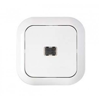 Выключатель 1-кл. СП 10А IP20 с подсветкой бел. Bylectrica С1 10-231