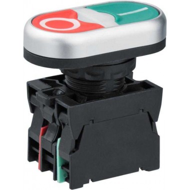 Кнопка d22мм 230В NO+NC 82 810 NBI-B-03 I-0 Navigator 82810