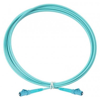 Патч-корд оптический симплексный OM3 50/125 LC-LC 1м Eurolan 41E-30-LC-LC-01