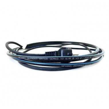 Комплект саморег. кабеля (внутрь трубы) с евророзеткой с заземлением DEFROST WATER KIT 20м NEXANS 10254906
