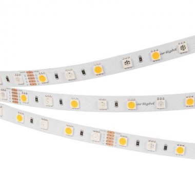 Лента светодиодная RT-B60-10mm 24V RGBW-Day 14.4Вт/м IP20 5060 открыт. (уп.5м) Arlight 018326(2)