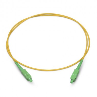 Шнур оптический FOP(s)-9-SC/APC-SC/APC-1m simplex SC/APC-SC/APC 9/125 sm 1м LSZH Cabeus 8171c