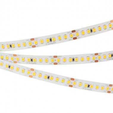 Лента светодиодная RT-A168-10mm 24V Warm 3000К 17Вт/м IP20 2835 открыт. (уп.5м) Arlight 020392(2)