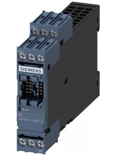Модуль контроля замыкания на землю 1 вход для подключения суммирующего трансформатора 3ul23 Siemens 3UF75101AA000